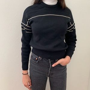 Demetre Vintage Striped Wool Sweater